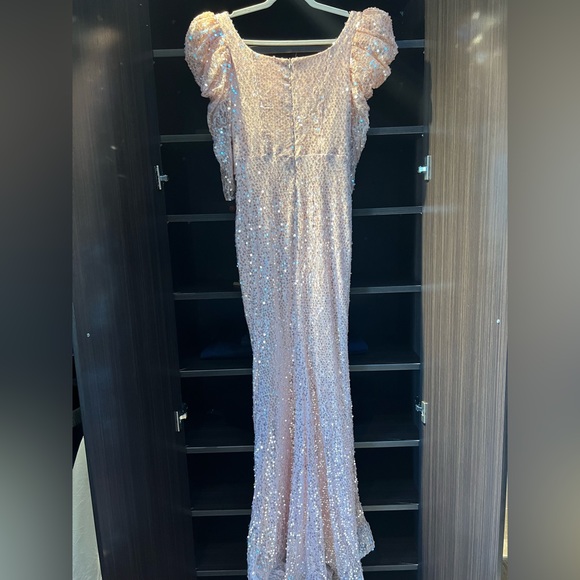 Light pink evening gown - Picture 3 of 4